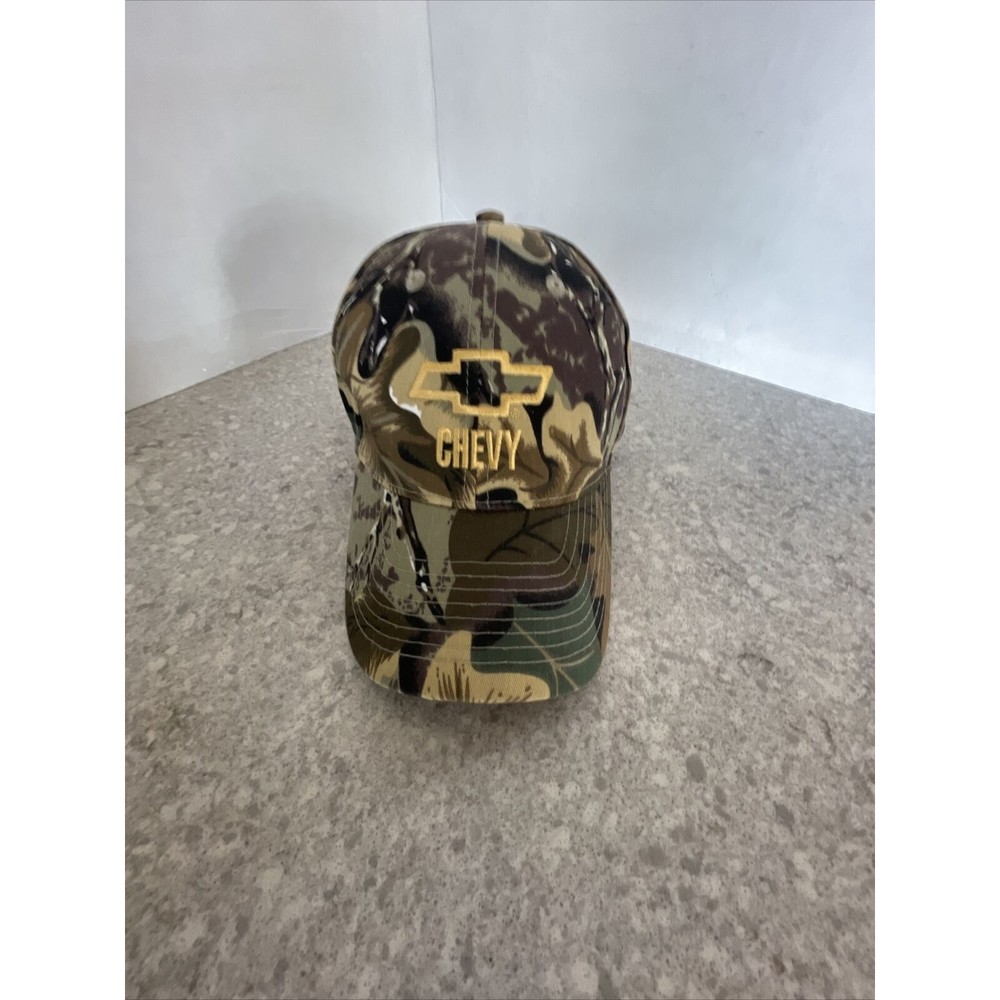 Ebroidered Chevy Camo Baseball Hat Cap Adjustable
